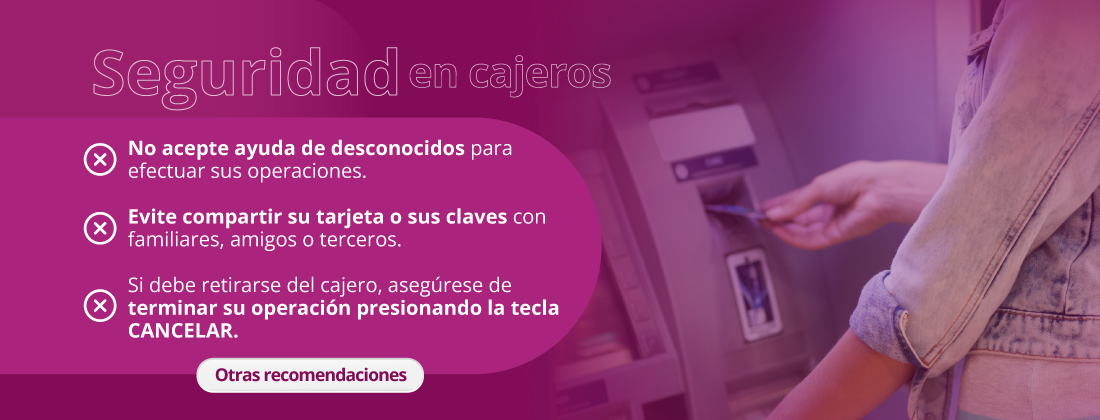 Seguridad en Cajeros